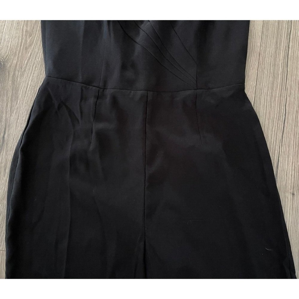 Lilly Pulitzer Womens Kylo Jumpsuit Onyx Black MISSING BELT Wide Leg Sz 16  $198 - Picture 7 of 13